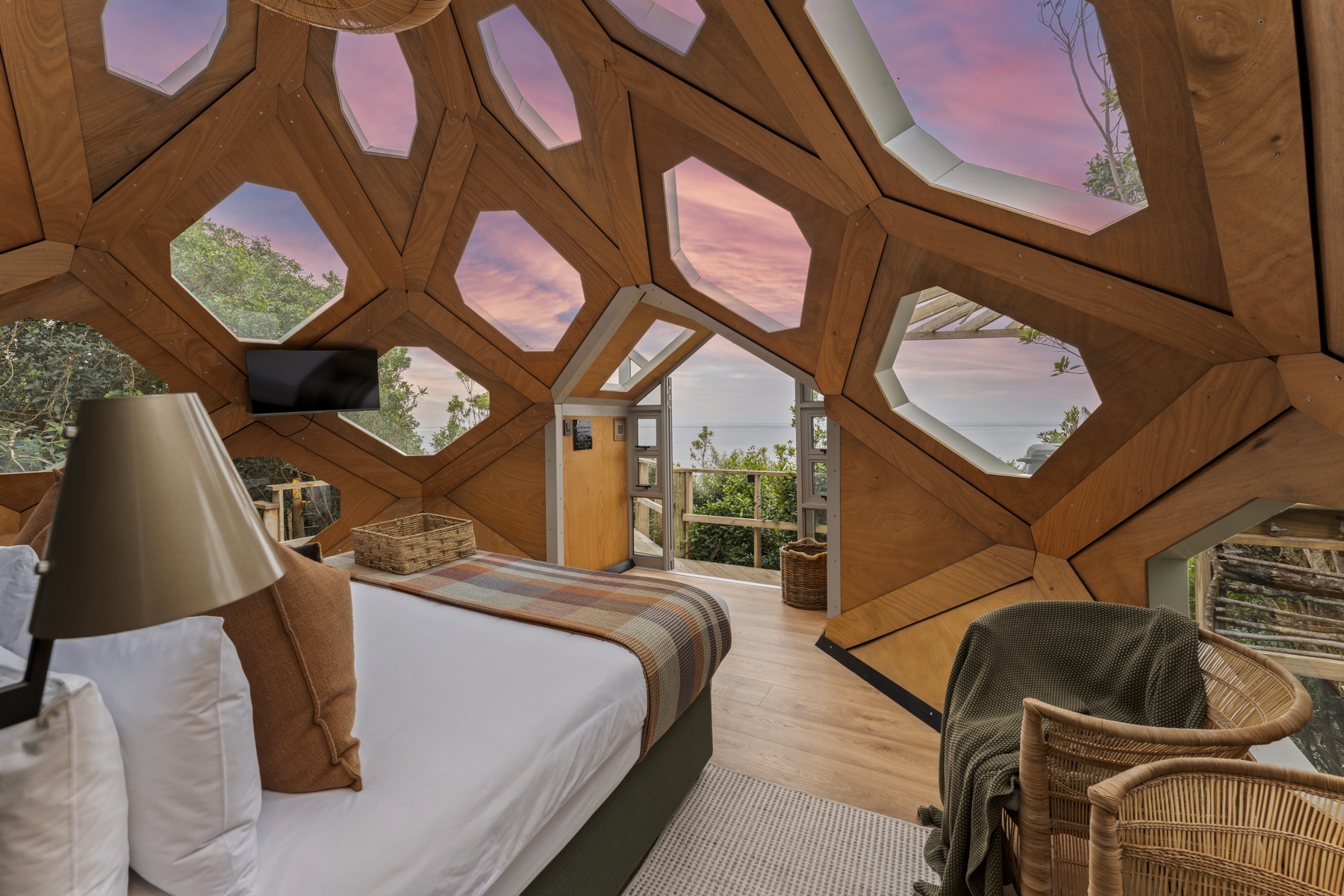 Misty seaside resort — brand and architectural photography